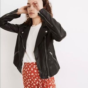 XS madewell leather jacket